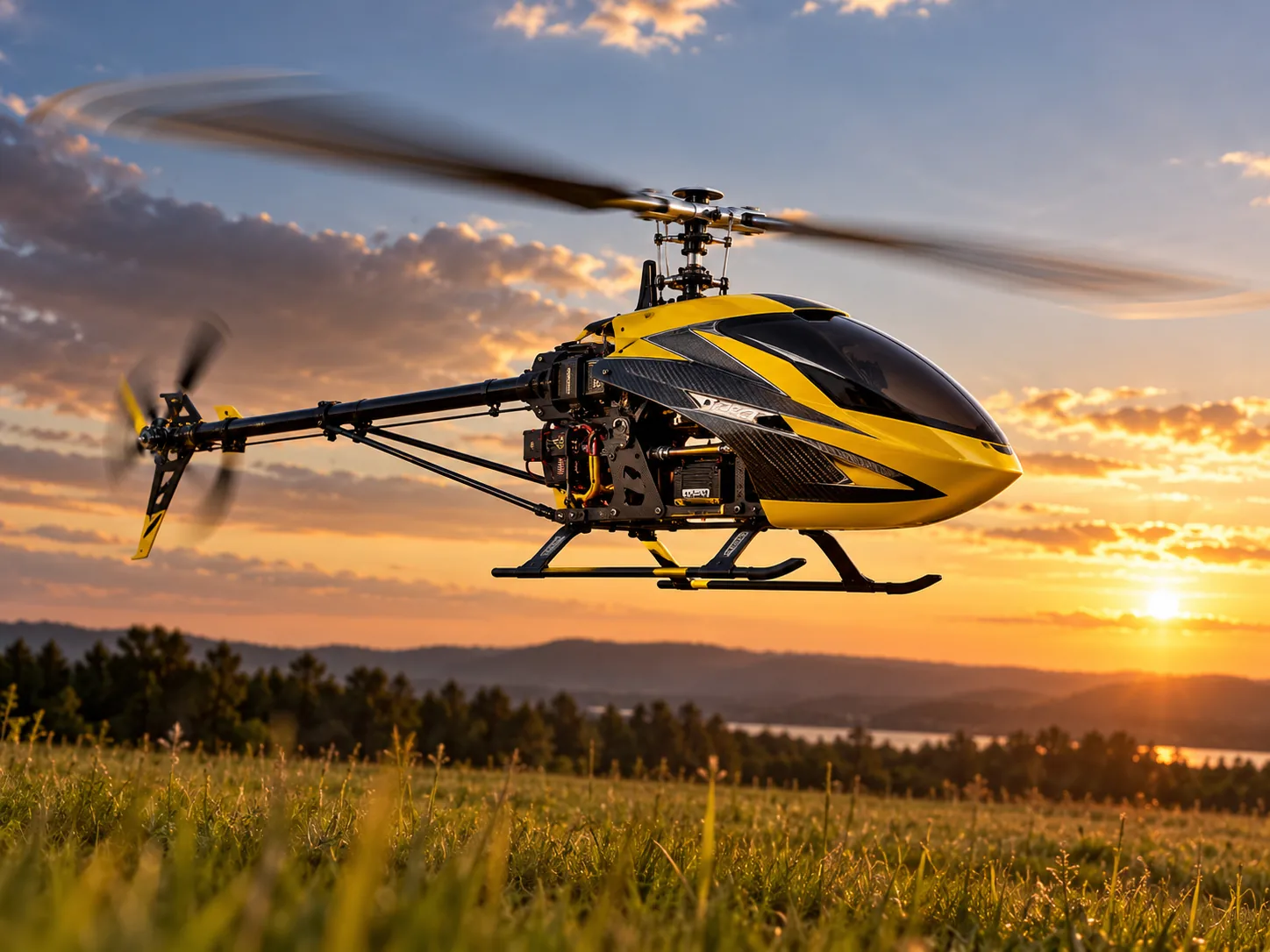Illustrative Aircraft & Drones RC vehicle scene
