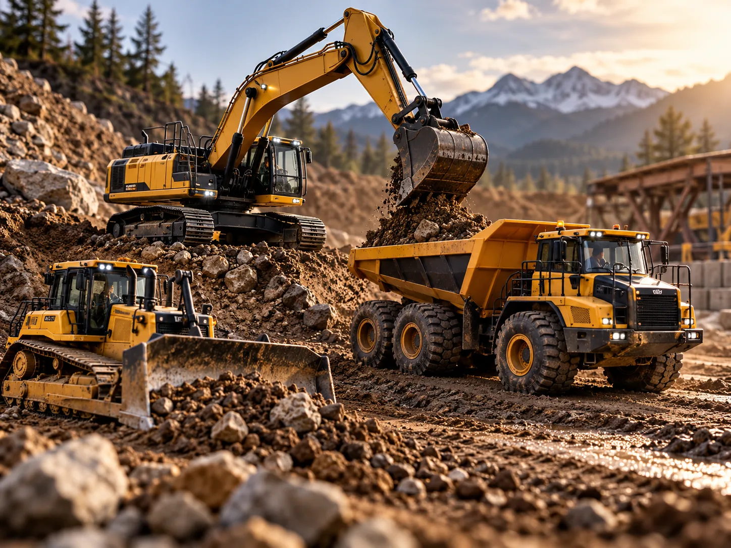Illustrative RC Construction RC vehicle scene